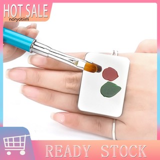 Nor solid color makeup palette for gifts wear-resistant lightweight mixing palette bền