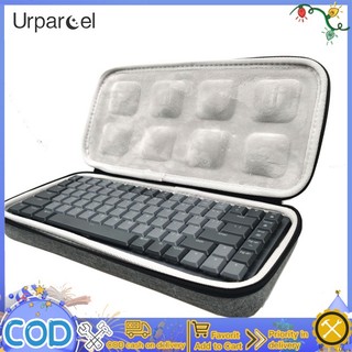Hộp đựng vỏ cứng urparcel túi chống bụi chống va đập tương thích cho logitech mx mechanical / mx mechanical mini