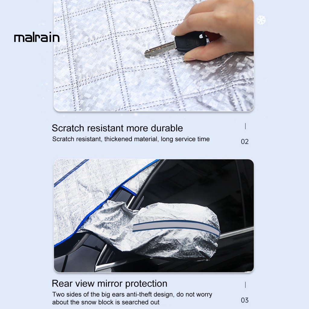 Vỏ Bọc Kính Chắn Gió Phía Trước Bảo Vệ Xe Hơi Chống Bụi Bẩn Tiện Dụng