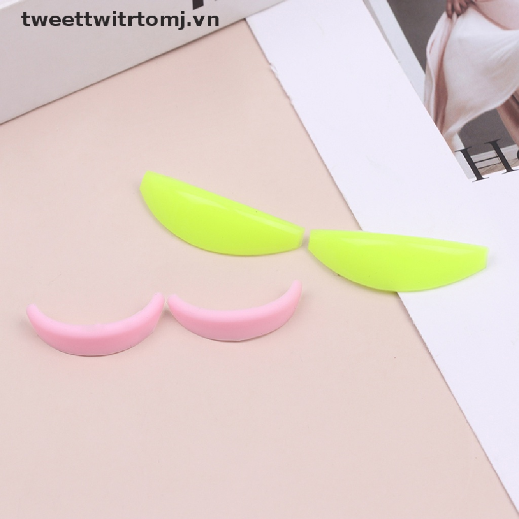 Set 3 Cặp Đệm Silicone Nâng Lông Mi Tiện Dụng 2023