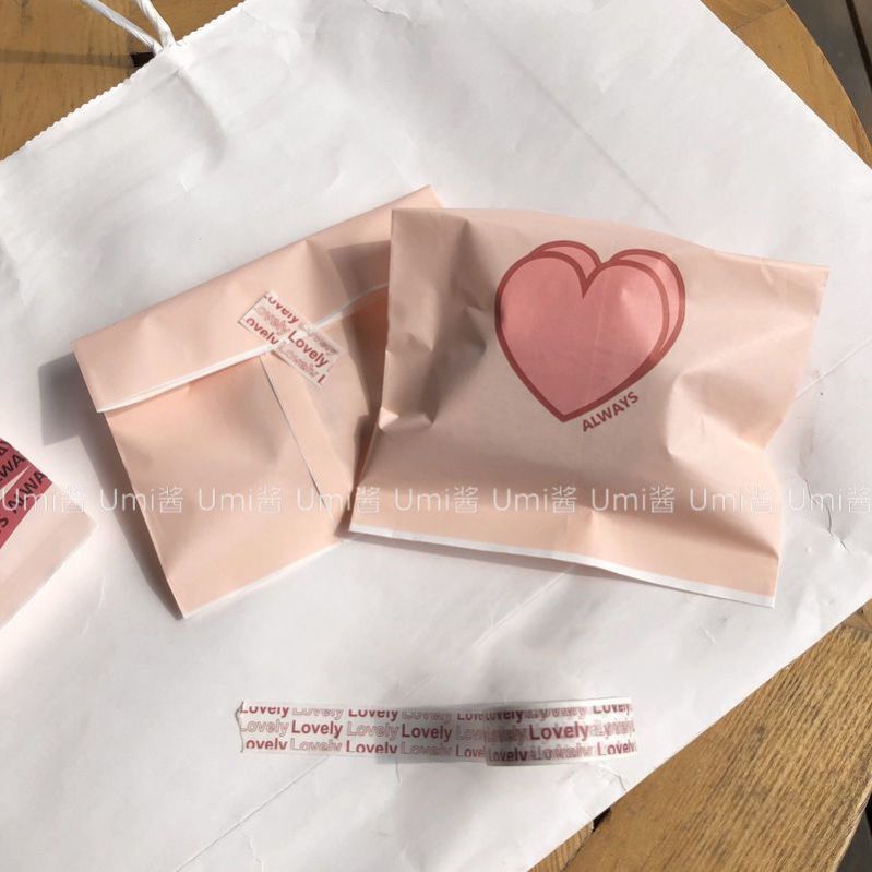 Set 6 Túi Giấy Đựng Quà In Hình Dễ Thương