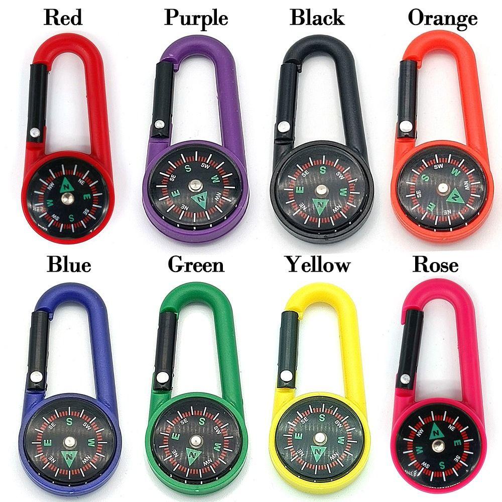 .Set 3 La Bàn Leo Núi Thiết Kế Móc Chìa Khóa Tiện Dụng Gồm 8 Màu