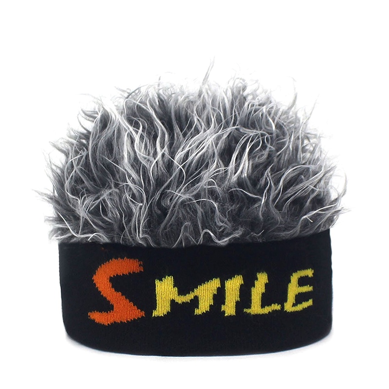 Mũ Trùm Đầu Co Giãn Giả Tóc Giả In Chữ Phong Cách Hip Hop Đường Phố