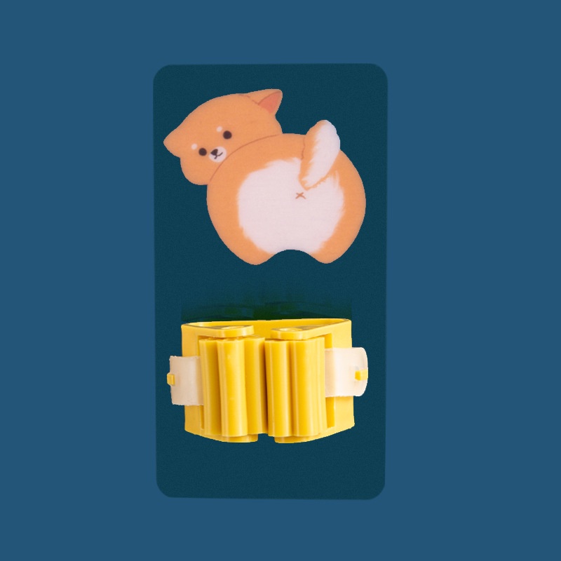 Miếng Dính Treo Chổi Hoạt Hình Decor - Móc Treo Kẹp Giữ Chổi Cọ Dán Tường, Treo Cây Lau Nhà