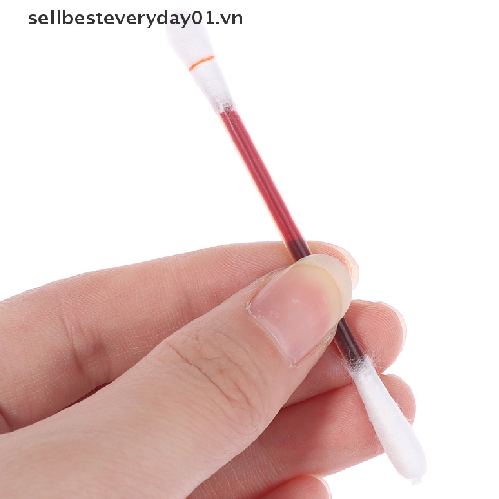 Set 10 Tăm Bông Iốt Iốt Dùng Một Lần Khẩn Cấp Vệ Sinh Tai Mũi