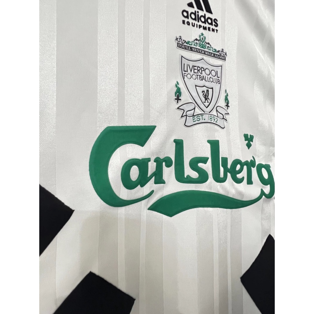 Retro jersey 93-95 liverpool đồng phục bóng đá thể thao sân khách