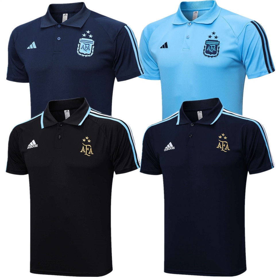 Áo Thun POLO Số 22-23 Đội Argentina Thời Trang Cho Nam