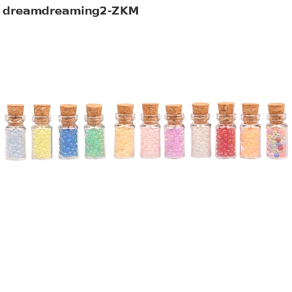 Bộ 2 Lọ Điều Ước Mini Dạ Quang Dùng Trang Trí Nhà Búp Bê DIY