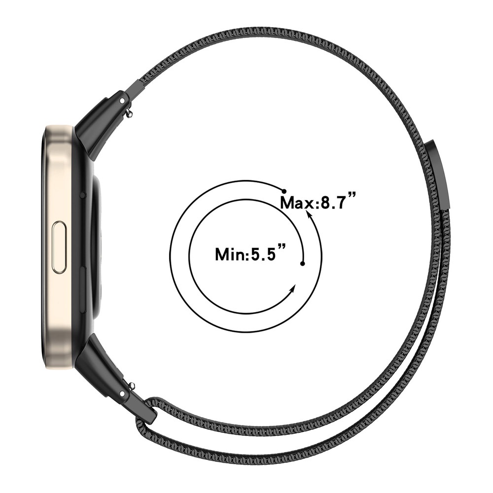 Dây Đeo Đồng Hồ Bằng Thép Không Gỉ Từ Tính Cho Xiaomi Redmi watch 3 / Mi watch lite 3 3
