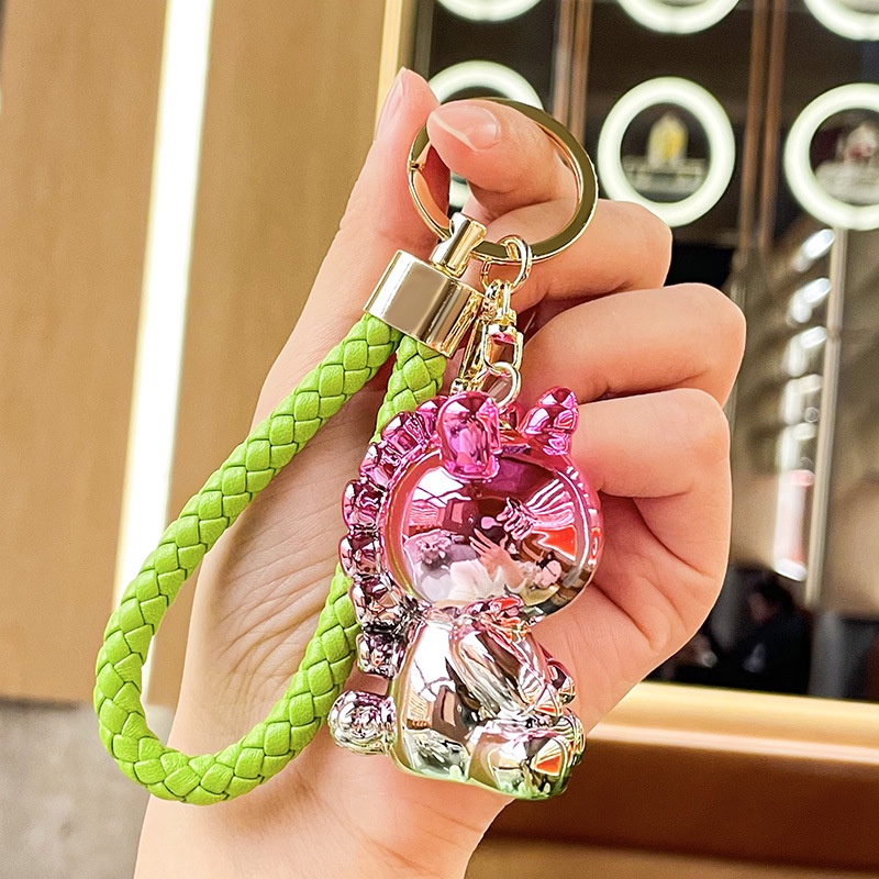 Móc Khoá móc khoá cute móc khoá móc khoá xe móc khoá balo móc khoá túi Sáng tạo nhựa mạ hai màu Unicorn Key Carabiner Phụ nữ ô tô Key Carabiner Trang trí Mặt dây chuyền Túi dễ thương