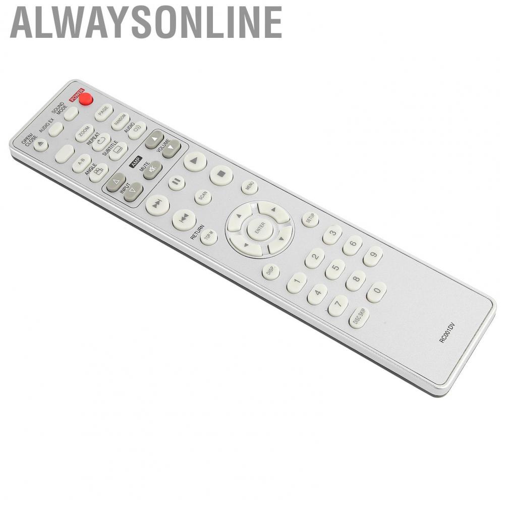 Alwaysonline RC001DV DVD Player  Control Is Compatible With DV6001 DV4001 D