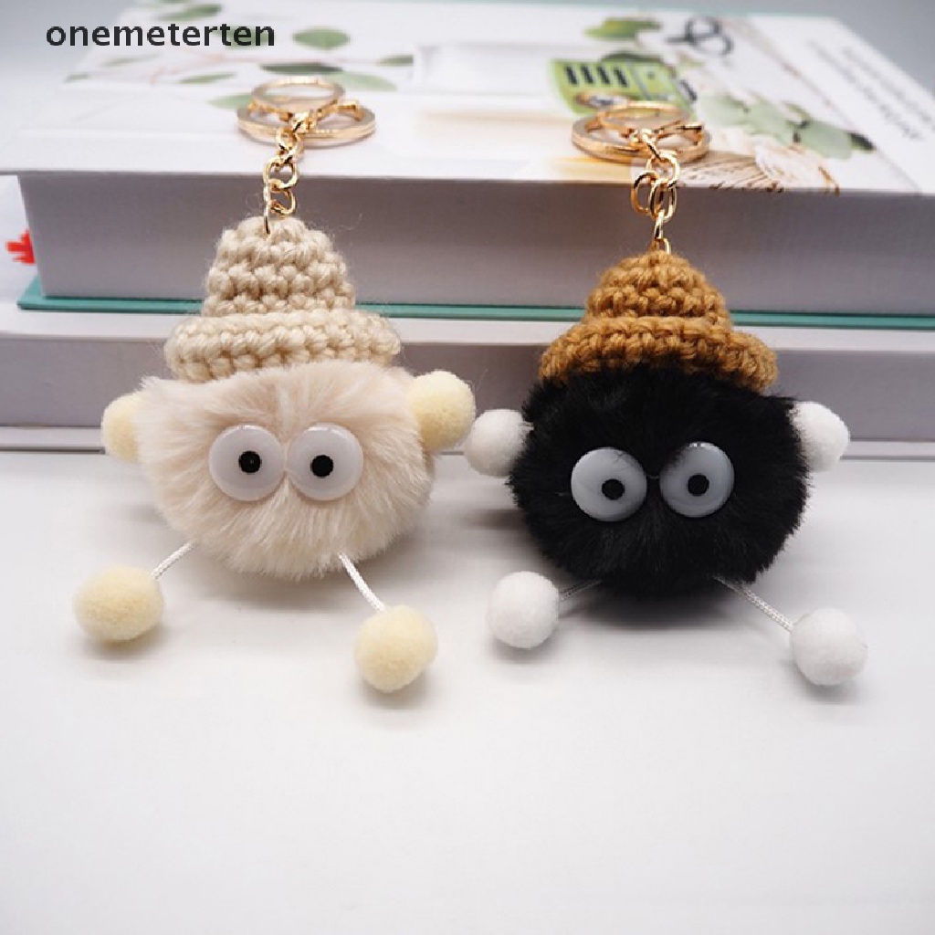 Rten Móc Khóa Bông Xù Hình Nhân Vật Hoạt Hình Totoro Laveros Mujer Dễ Thương Dành Cho Nữ
