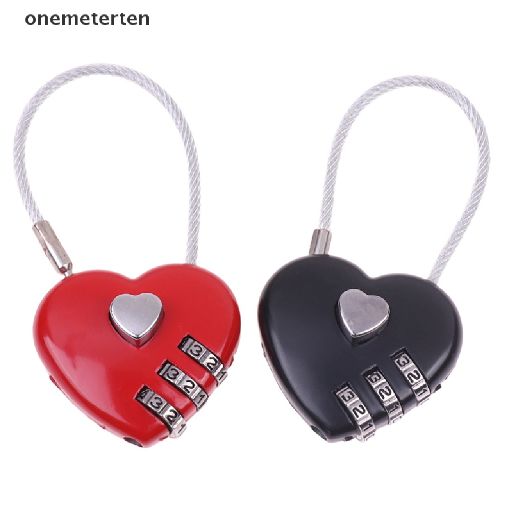 Rten 1 Dây Khóa Hành Lý Mật Mã Số Tình Yêu Mật Mã Khóa Hộp Điều Ước n