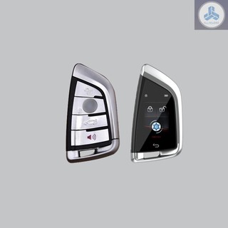 Car Intelligent Key with LCD Touchscreen Comfort Access Keyless Entry Touchless Remote Control Door Lock for All One-Button Starts Stop Engine Models