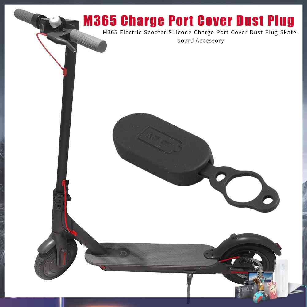 Vỏ Bọc Cổng Sạc Xe Scooter Điện Bằng Silicone Chống Bụi M365