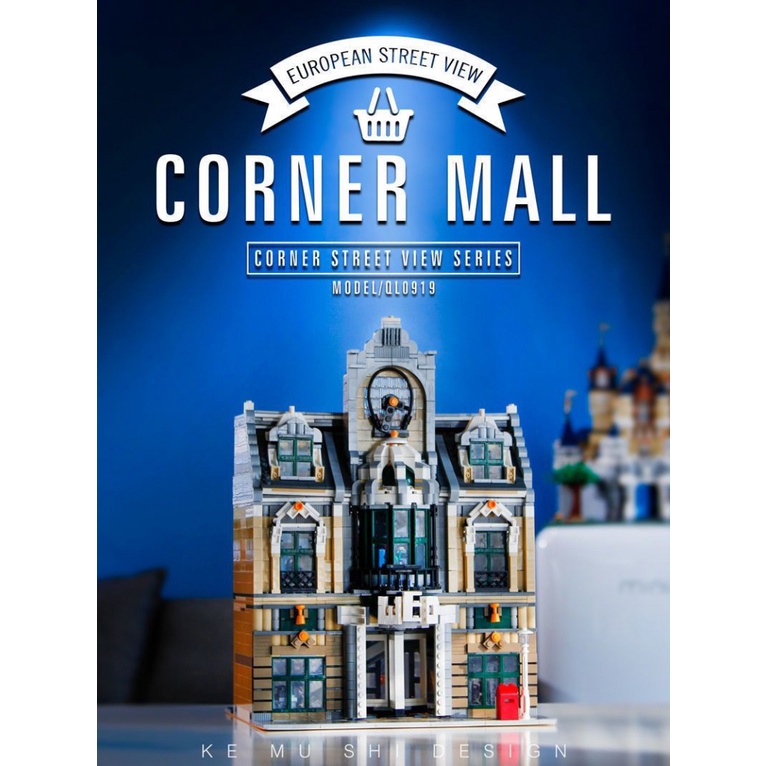 Đồ Chơi Mô Hình Nhà Hàng Zhegao 0919 Phong Cách Châu Âu Lãng Mạn