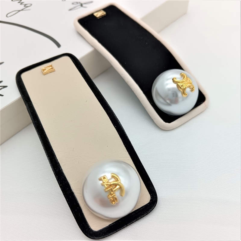 Kẹp Tóc Cỡ Lớn Bằng Da Cừu Cao Cấp Thời Trang Cho Nữ