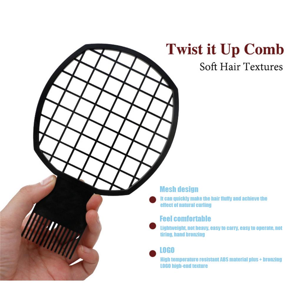 Lược Xoắn Tạo Kiểu Tóc Dày Dặn Chuyên Nghiệp Cho Nam Và Nữ