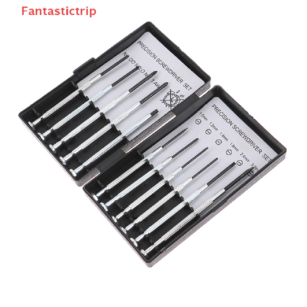 [Fantastictrip] Set 11 Tua Vít Nhỏ Chính Xác Dùng Sửa Chữa Điện Thoại / Đồng Hồ / Laptop