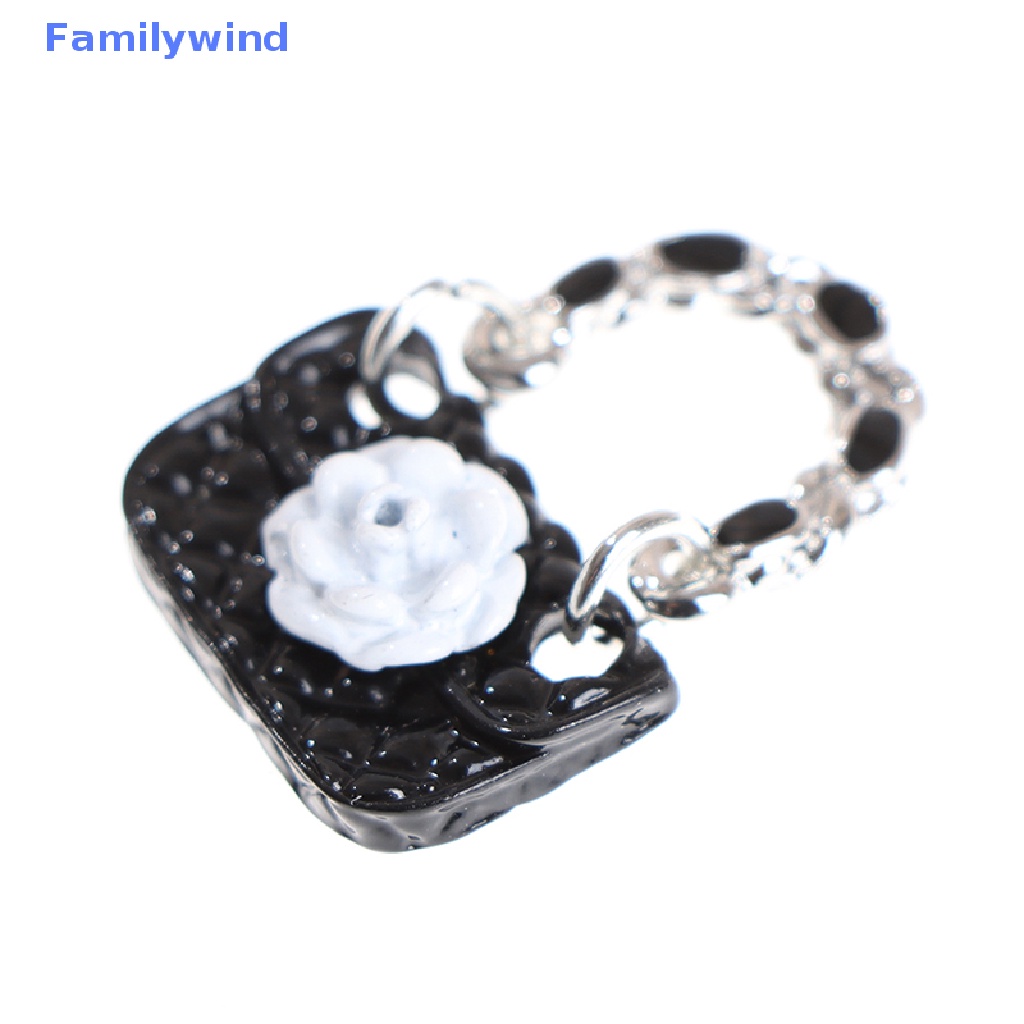 Set 2 Túi Xách Da Thời Trang Cho Nhà Búp Bê 1: 6 1: 12