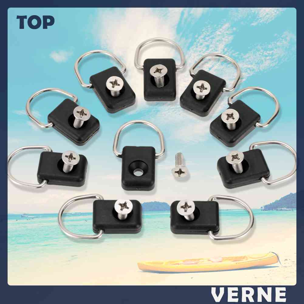 Set 10 Khoen Móc Chữ D Cho Thuyền Kayak