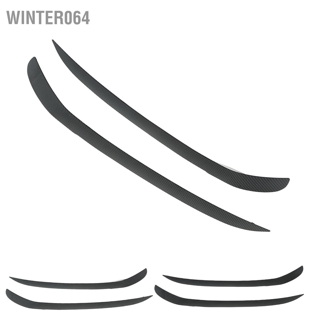 Winter064 2 Chiếc Đèn Pha Lông Mày Trước Trái Phải Ánh Sáng Mí Mắt Viền Bao Da Thay Thế Cho Commodore Sedan Toa Xe Ute