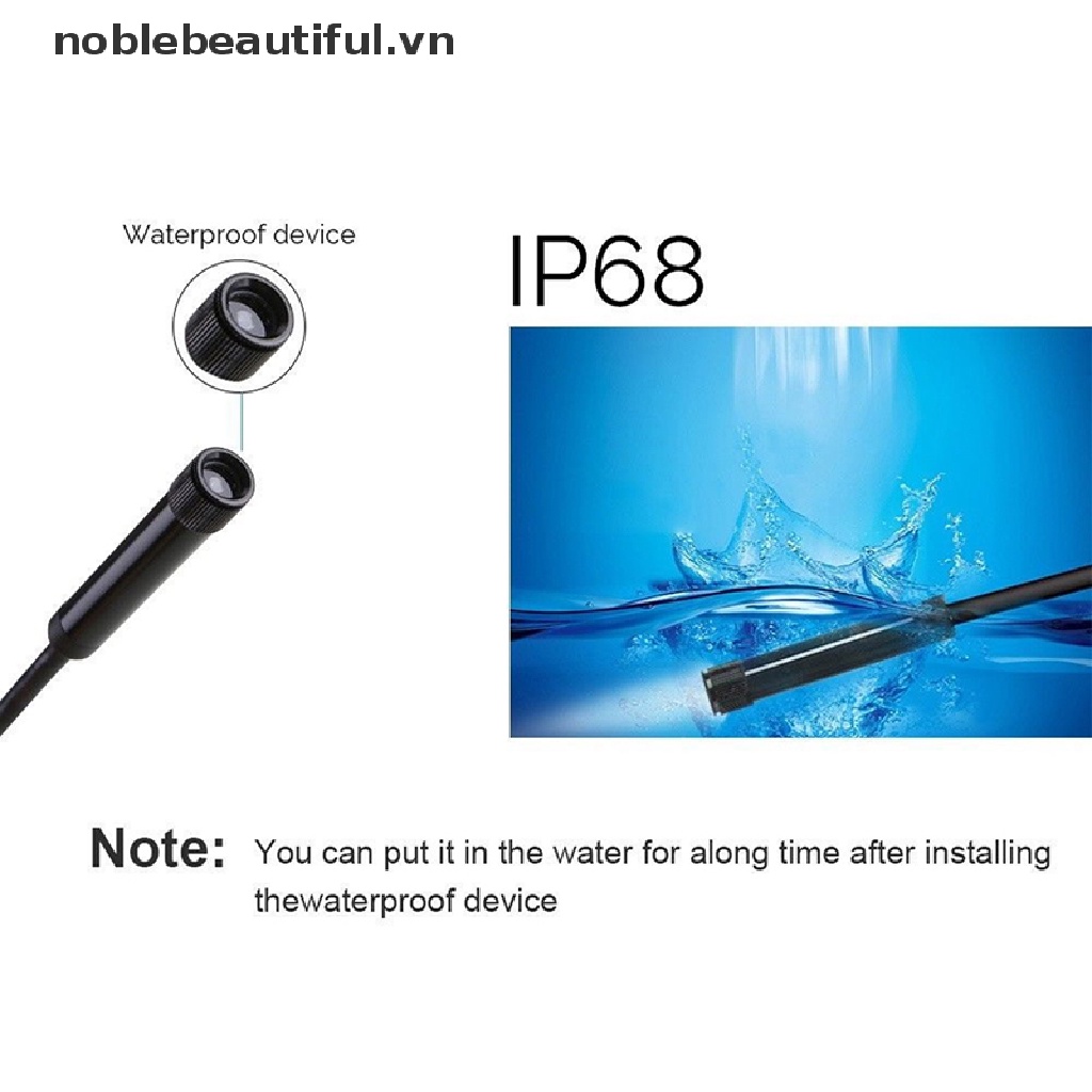 Camera Nội Soi USB Type-C 5.5 / 7 / 8mm HD 3 Trong 1 Chất Lượng Cao