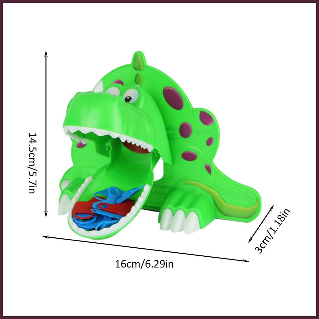 Bộ Trò Chơi Khủng Long Cắn Ngón Tay Phiên Bản Cá Tính