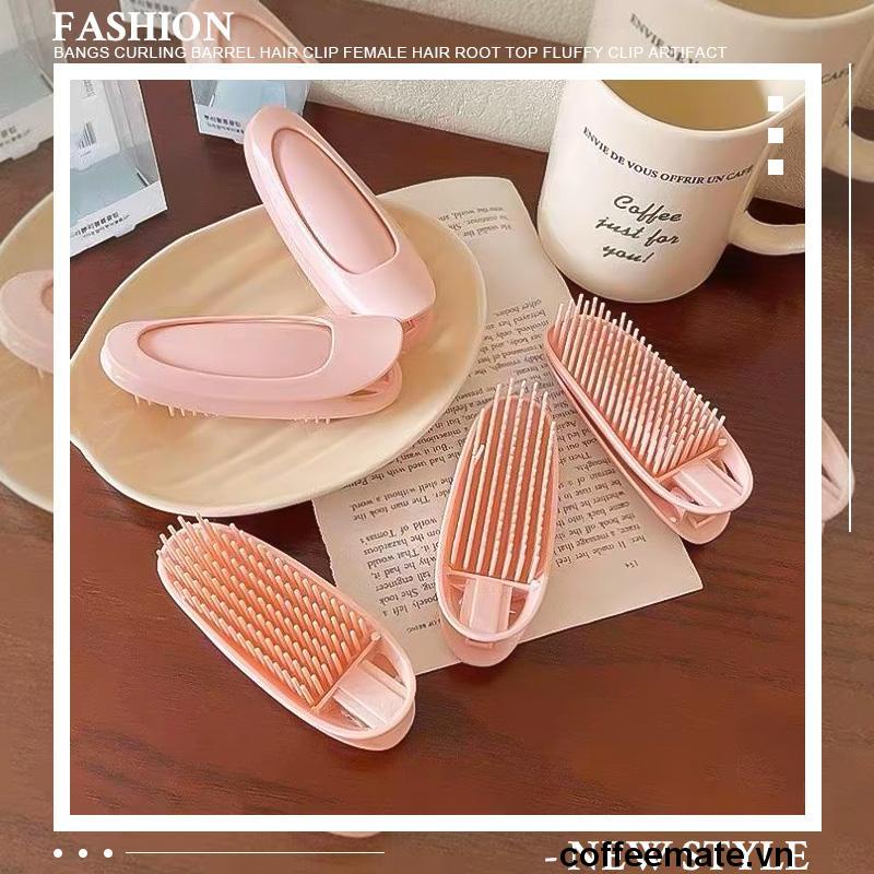 【coffeemate】⚡Lược Chải Tóc Mái Tạo Kiểu Tiện Dụng Cho Salon