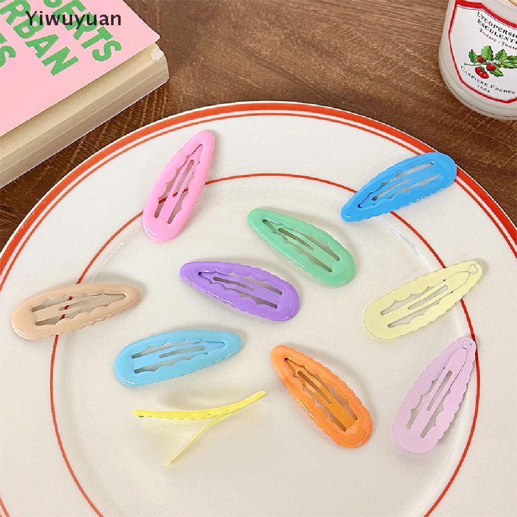Bộ 4 Kẹp Tóc Hình Giọt Nước Dễ Thương Cho Bé Gái