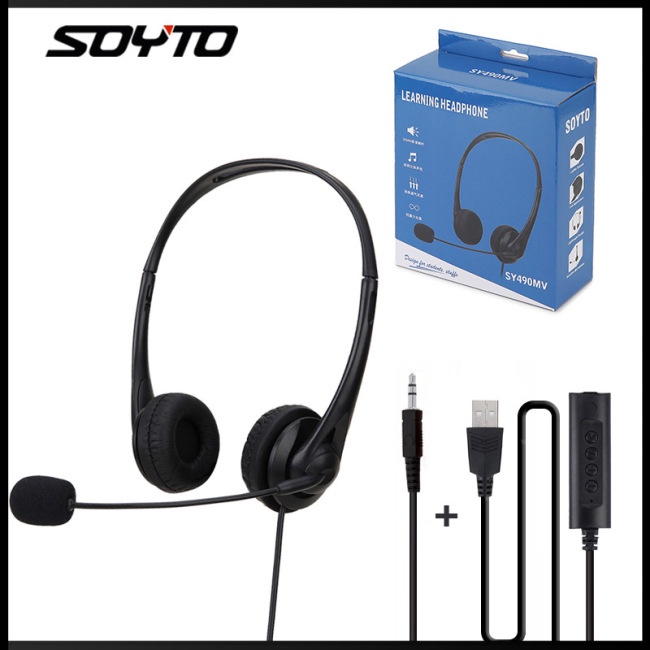 Tai Nghe Usb Zevaret Sy490 Có Micro Tiện Dụng Chất Lượng Cao