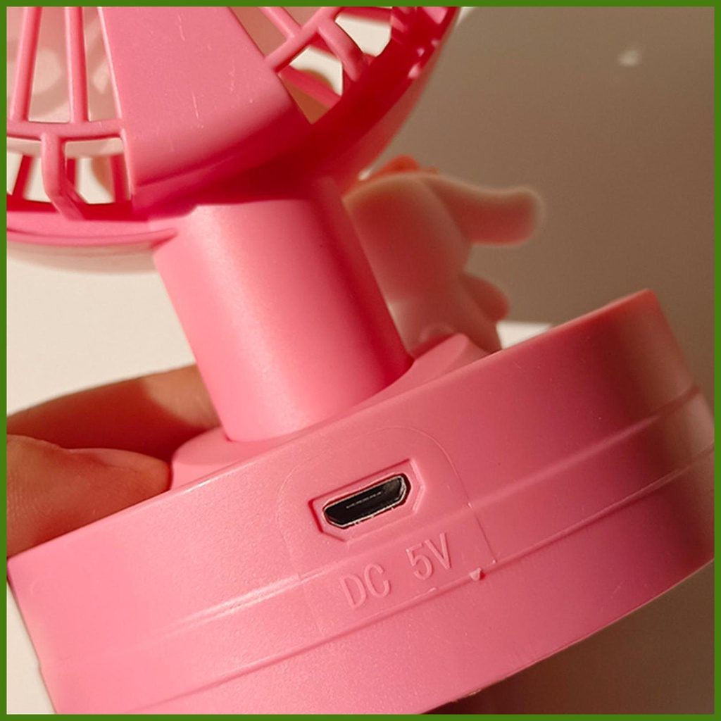 Mới Quạt Mini Sạc USB Thiết Kế Xinh Xắn Tiện Dụng