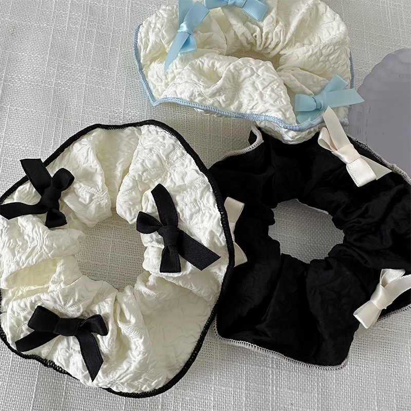 Dây Buộc Tóc Cao Su Co Giãn Phong Cách Thời Trang Hàn Quốc