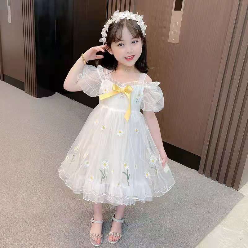 Đầm Công Chúa Phong Cách Mới 2023 Cho Bé Gái