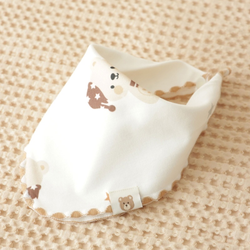 Yếm Ăn Vải Bandana Siêu Thấm Hút Phong Cách Unisex Dành Cho Trẻ