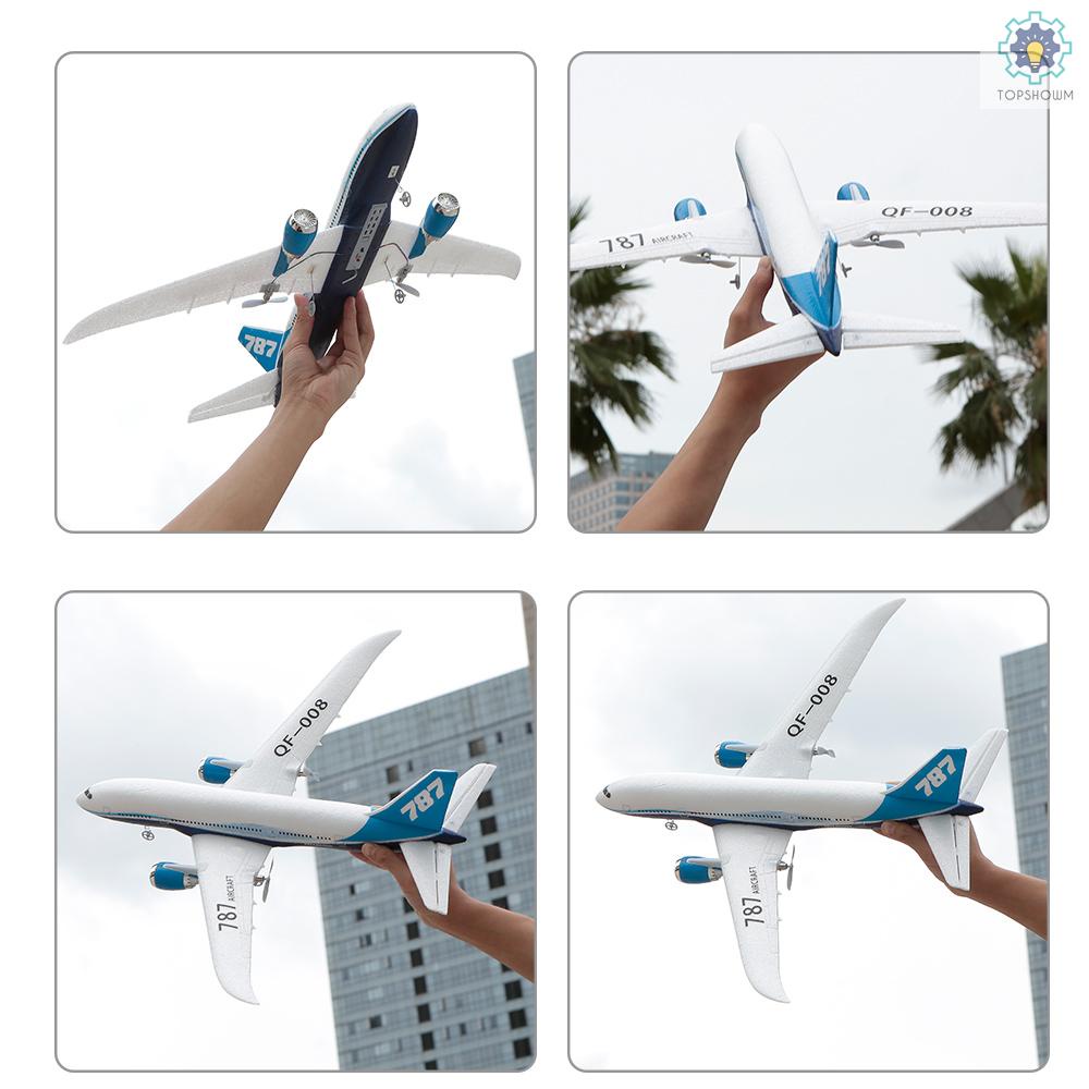 Mô Hình Máy Bay Chiến Đấu 3CH 2.4G tosw) QF008 Boeing 787 3CH 4G Chuyên Dụng