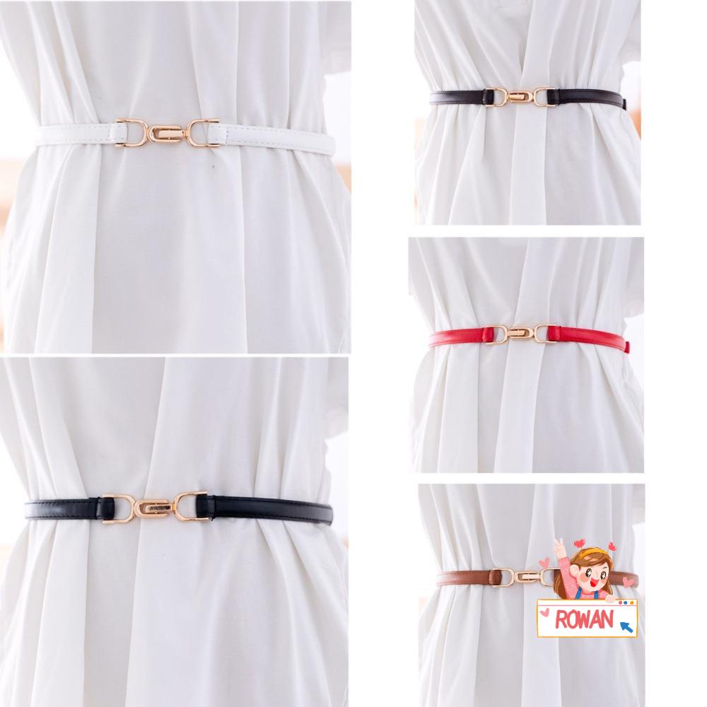 Thắt Lưng Mỏng Kiểu Dáng Đơn Giản Hợp Thời Trang Cho Nữ
