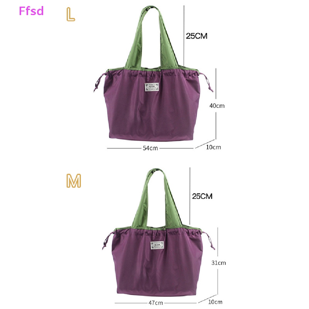 1 Túi Đựng Đồ Mua Sắm Dạng Dây Rút Thân Thiện Với Môi Trường Có Thể Tái Sử Dụng Cho Nữ