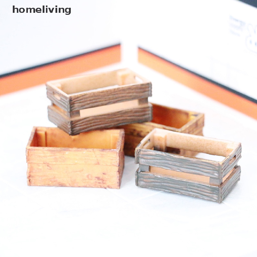 Hộp Đựng Vật Dụng Mini Tỉ Lệ 1 / 6 1 / 12 Cho Nhà Búp Bê