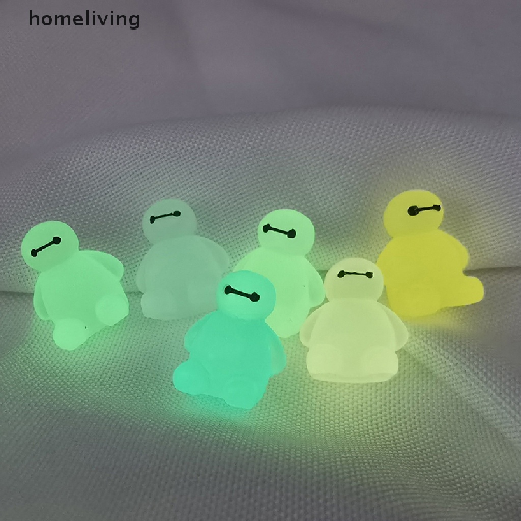 Bộ 5 Mô Hình Búp Bê Anh Hùng Mini Bằng Nhựa Phát Quang Độc Đáo Trang Trí Nhà Cửa