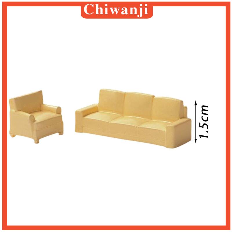 Set 2 Mô Hình Nội Thất Trang Trí Nhà Búp Bê Tỉ Lệ 1 / 64