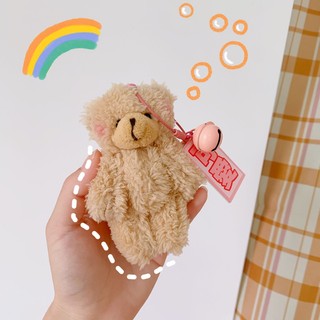 Dễ thương móc khóa hình gấu nhồi bông đáng yêu