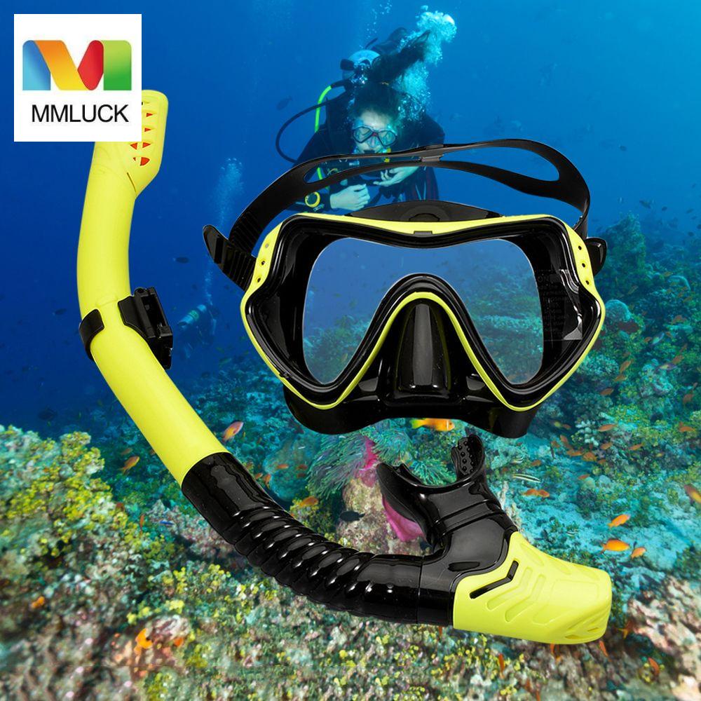 Bộ Mặt Nạ Lặn MMLUCK Bằng Silicone Chống Rò Rỉ