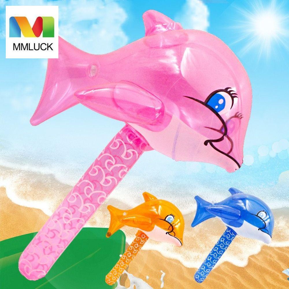 Bong Bóng Bơm Hơi Cầm Tay Hình Cá Heo Vui Nhộn Trang Trí Tiệc Cưới
