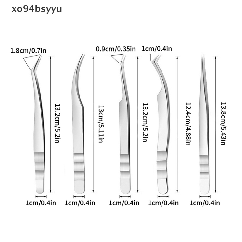 1 Nhíp xo94bsyyu Làm Đẹp Lông Mi / Lông Mày Dạng Cong / Thẳng
