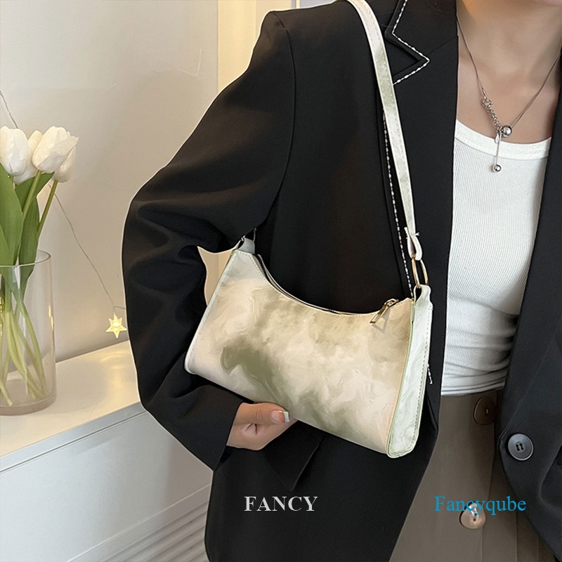 Túi Xách Da PU Màu Gradient Thời Trang Cho Nữ