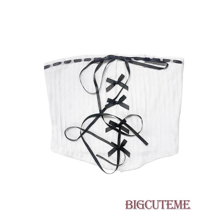 [] Áo Tank Top Hai Dây Màu Sắc Tương Phản Ôm Dáng Thời Trang Mùa Hè Cho Nữ