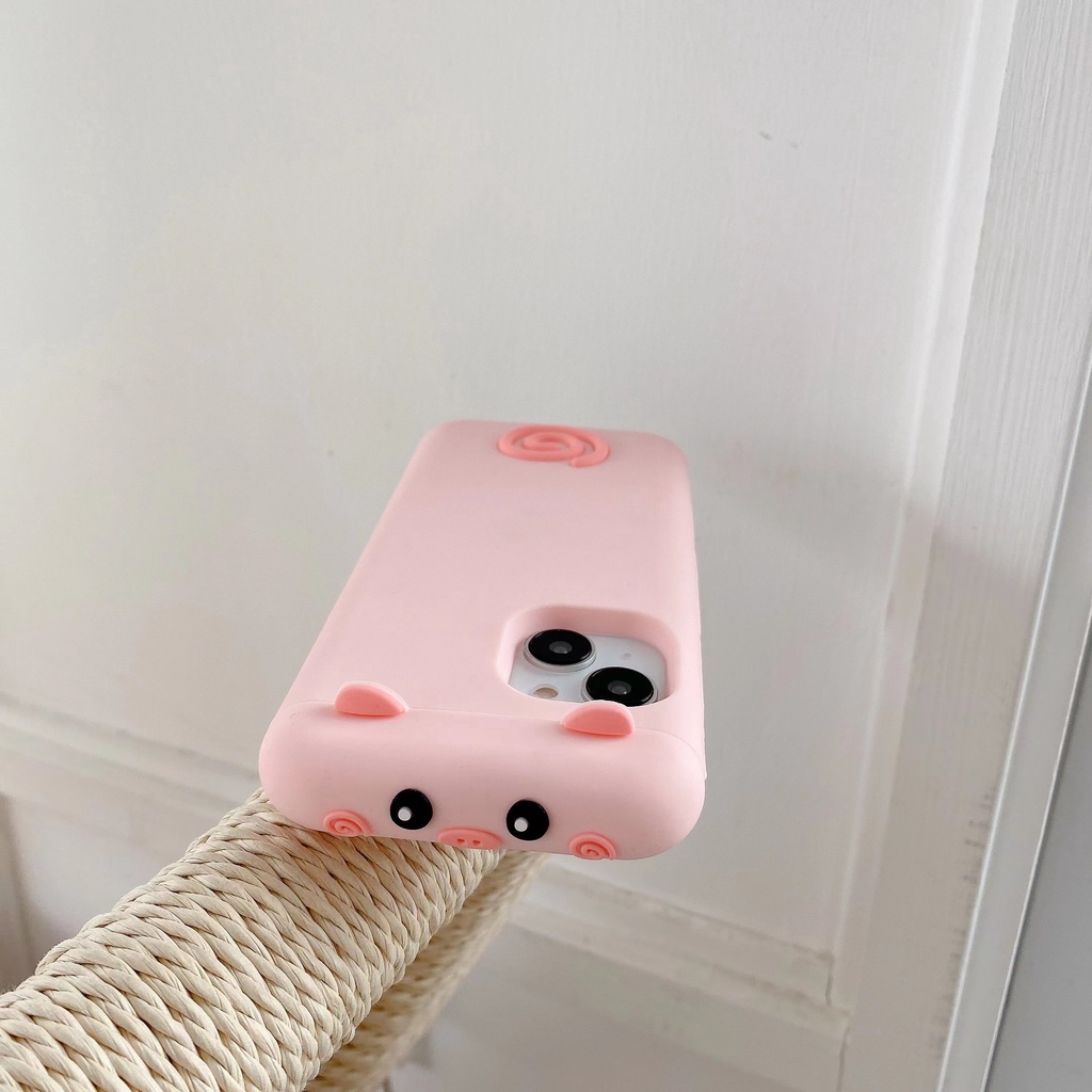 Ốp Điện Thoại TPU Silicon Mềm Chống Sốc In Họa Tiết Hoạt Hình 3D Cho iPhone 14 13 12 11 Pro Max