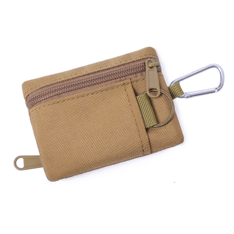 Túi Đựng Thẻ Đeo Hông EDC LUC 1000D Chống Thấm Nước Có Khóa Kéo Dùng Khi Đi Cắm Trại