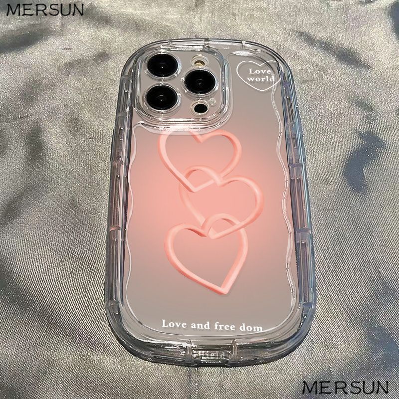 ✅Ốp Điện Thoại Mềm Trong Suốt Chống Sốc Có Vòng Nhẫn Hình Trái Tim Cho Iphone 14 12 / / 11 Xr 138p7